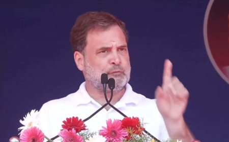 बीजेपी की राजनीति ने एक शांतिपूर्ण राज्य को गृहयुद्ध में धकेल दिया: राहुल गांधी