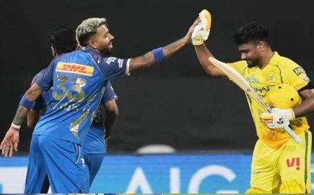 MI vs CSK: संजू सैमसन का तूफान, 10 चौके, 6 छक्के और 101 रन, वानखेड़े में बनाया यूनिक र‍िकॉर्ड