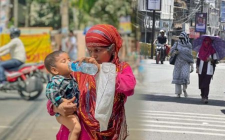 खजुराहो में 10 साल का रिकॉर्ड टूटा, पारा 46 पार; एमपी में भीषण गर्मी, 4 जिलों में लू और 12 जिलों में आंधी-बारिश का अलर्ट