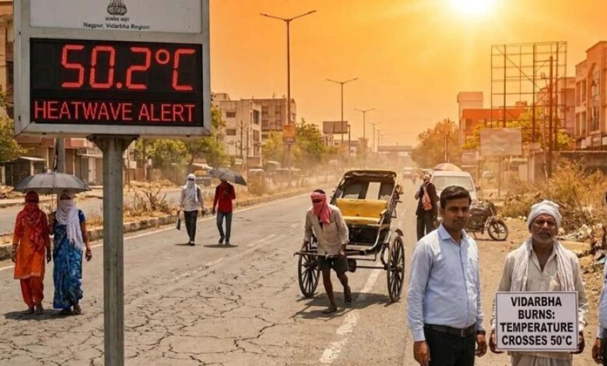43 डिग्री: UP-MP सहित कई राज्यों में हीटवेव का अलर्ट, गोंदिया में ट्रैफिक सिग्नल बंद करने का फैसला