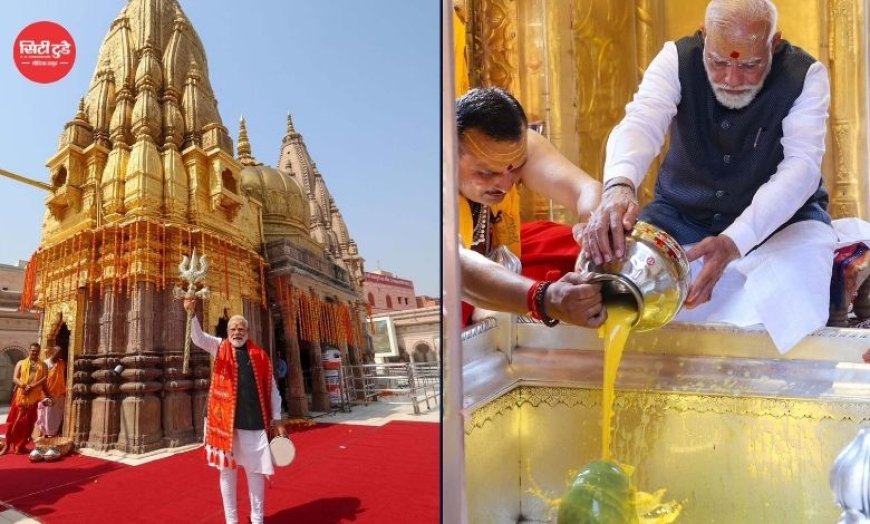 Varanasi में आस्था का सैलाब, Narendra Modi का 14 किमी रोड शो बना जनसमर्थन का महासागर