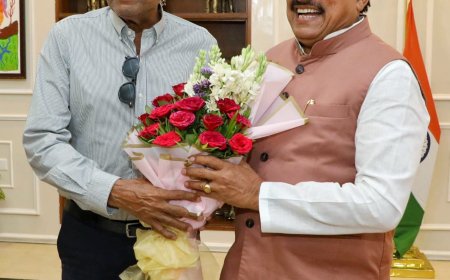 भोपाल में क्रिकेट के ‘हीरो’ कपिल देव की CM मोहन यादव से मुलाकात | CM मोहन यादव से की सौजन्य भेंट  Kapil Dev in Bhopal