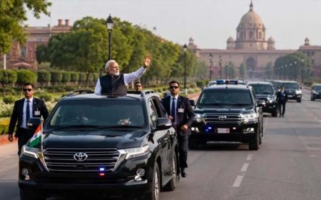 PM मोदी की सादगी की मिसाल: आधा किया अपना काफिला, SPG को दिए खास निर्देश
