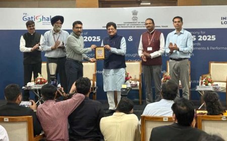 लीड्स 2025 रैंकिंग में उत्तर प्रदेश को मिला ‘एग्जेम्प्लर’ अवार्ड