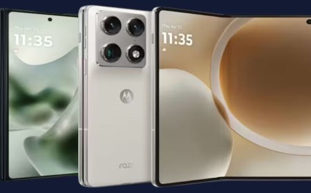 8.1 इंच फोल्डेबल स्क्रीन और 5 कैमरे के साथ, लॉन्च होते ही Motorola Razr Fold ने लगाई मार्केट में आग