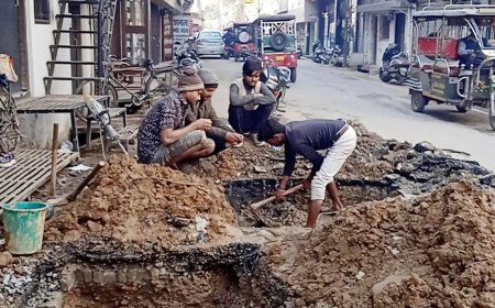 पाइपलाइन काम में लापरवाही पर FIR, ओम इंफ्रा के 5 अधिकारियों पर केस दर्ज