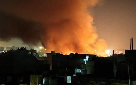 दिल्ली के शास्त्री पार्क फर्नीचर मार्केट में भीषण आग, रातभर मचा हड़कंप
