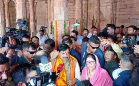 मुख्यमंत्री मोहन यादव ने भोजशाला में मां वाग्देवी की पूजा अर्चना की, बने पद पर रहते हुए पहुंचने वाले पहले CM
