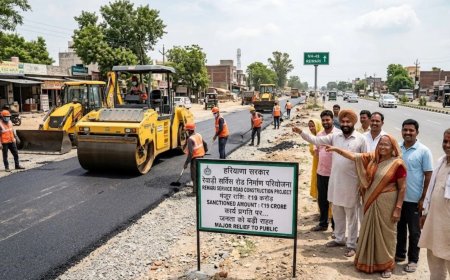 रेवाड़ी में सर्विस रोड निर्माण को मिली मंजूरी, 19 करोड़ की परियोजना से हजारों लोगों को मिलेगी बड़ी राहत