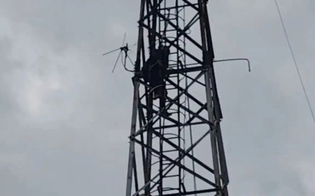 थाने के सामने हाईवोल्टेज ड्रामा टावर पर चढ़ युवती ने लगाई फांसी, मोबाइल पर वीडियो देखने की थी आदी