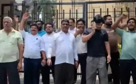 मुंबई मीरा रोड में बकरों को लेकर बवाल, सोसायटी में दो गुट भिड़े, पुलिस ने संभाला मामला