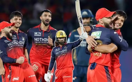 RCB ने क्वालीफायर-1 में गुजरात टाइटंस को हराकर आईपीएल 2026 फाइनल में बनाई जगह