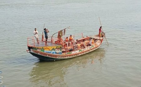 तेज हवाओं के कारण नदी में बड़ा हादसा, 14 लोगों से भरी नाव पलटी, 2 की मौत और 5 लोग अब भी लापता