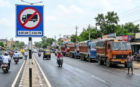 हजारीबाग में भारी वाहनों पर सख्त प्रतिबंध, सुबह 8 से रात 9 बजे तक शहर में नो एंट्री लागू, जाम और हादसों पर लगेगी लगाम