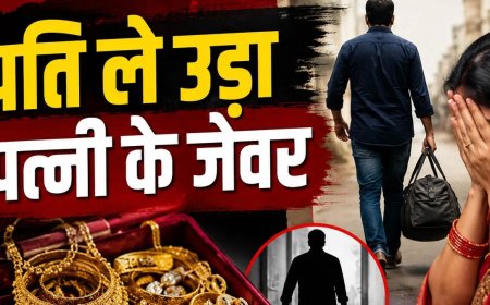 हाजीपुर में 40 लाख की अनोखी चोरी पति पर ही जेवर लेकर फरार होने का आरोप, पुलिस जांच में जुटी
