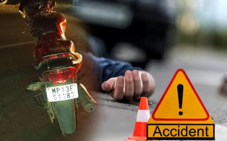 आजमगढ़ में दर्दनाक सड़क हादसा तेज रफ्तार बाइक ने साइकिल सवार को मारी टक्कर, युवक की मौत