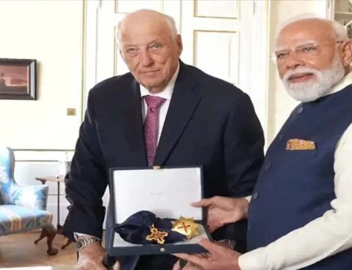 PM मोदी को मिला 32वां ग्लोबल सम्मान, नॉर्वे ने दिया ‘ग्रैंड क्रॉस ऑफ द रॉयल ऑर्डर ऑफ मेरिट’