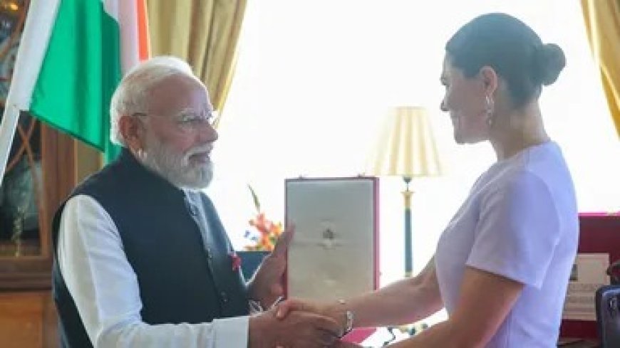 प्रधानमंत्री मोदी को स्वीडन का सर्वोच्च सम्मान “Royal Order of the Polar Star” से किया गया सम्मानित