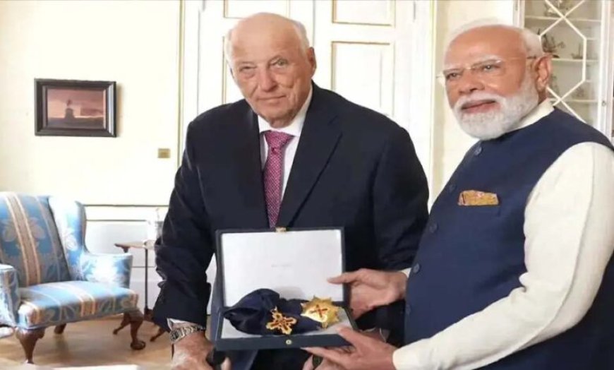 PM मोदी को मिला 32वां ग्लोबल सम्मान, नॉर्वे ने दिया ‘ग्रैंड क्रॉस ऑफ द रॉयल ऑर्डर ऑफ मेरिट’