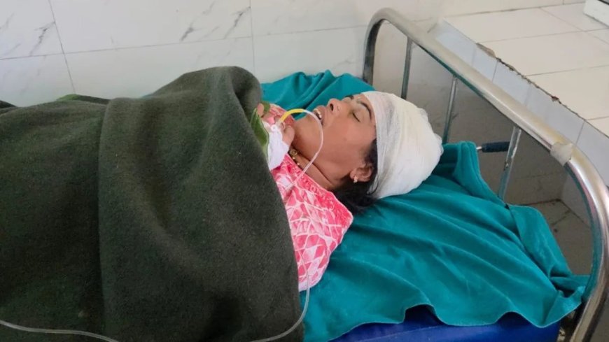 बड़कोट में दर्दनाक हादसा, बाइक सवार ने महिला को मारी टक्कर, अस्पताल में भर्ती