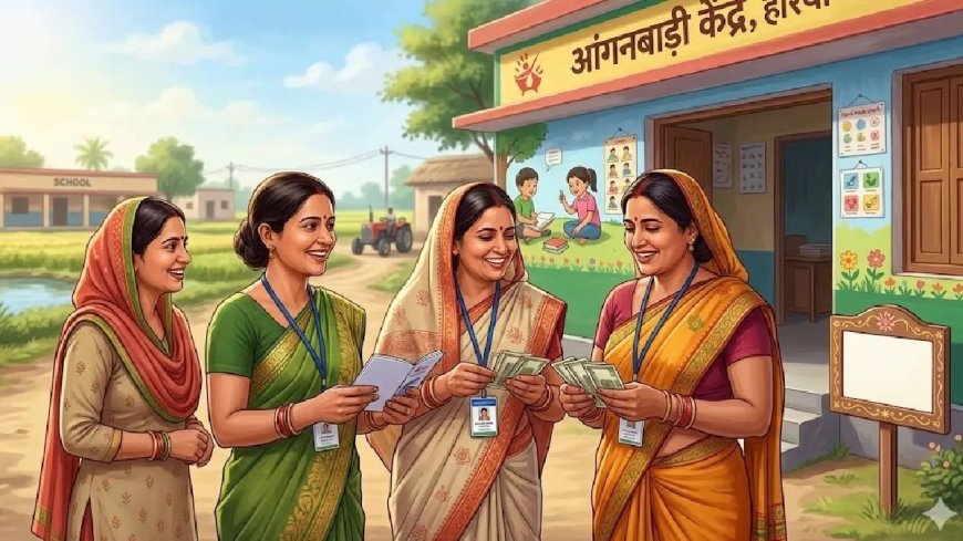 हरियाणा की आंगनबाड़ी कर्मियों को राहत, जून के पहले सप्ताह में मिलेगा वेतन; लंबित मांगों पर सरकार से सकारात्मक बातचीत