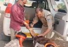 गुना के डायल-112 हीरोज घायल हिरण के शावक को सुरक्षित वन विभाग के सुपुर्द किया