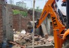 जालंधर में नशा तस्कर के अवैध ढाबे पर बुलडोजर, नगर निगम और पुलिस ने दूसरी बार की कार्रवाई