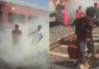 रतलाम में रणथंभौर एक्सप्रेस के जनरल कोच से उठा धुआं, इमरजेंसी ब्रेक लगाकर रोकी गई ट्रेन; सभी यात्री सुरक्षित