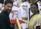 रोहित शर्मा को मिला पद्म श्री सम्मान, भारतीय क्रिकेट में योगदान का देश ने किया सम्मान