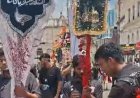 भोपाल में मुहर्रम के मातमी जुलूस निकले, करबला के संदेश के साथ शांति और इंसाफ की अपील वाले पोस्टर रहे आकर्षण का केंद्र