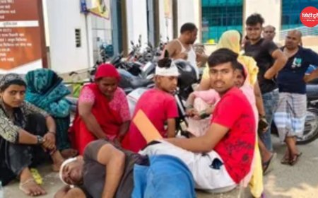 जमीन विवाद में खूनी संघर्ष, दो पक्षों के बीच जमकर चलीं लाठियां 11 लोग गंभीर रूप से घायल