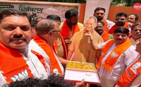योगी के जन्मदिन पर काशी से पर्यावरण संरक्षण का संदेश, भाजपा ने शुरू किया सेवा-सुशासन का महाअभियान