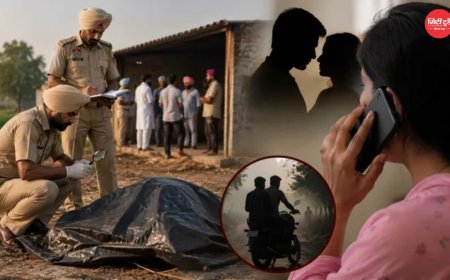 फोन कॉल ने खोला मौत का राज खेत में मिला शव, अब पत्नी और कथित प्रेमी पर हत्या का आरोप