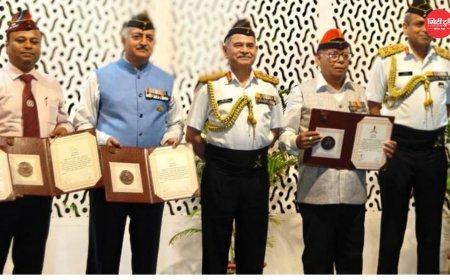 देश की सीमाओं के बाद अब पर्यावरण की रक्षा में जुटे कर्नल केसी मिश्र, वेटरन्स एचीवर्स अवॉर्ड से हुए सम्मानित