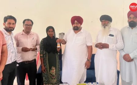 पंजाब में स्मार्ट राशन कार्ड वितरण शुरू विधायक रणबीर सिंह भुल्लर ने बांटे कार्ड, मेरी रसोई योजना की दी जानकारी