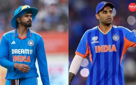 टी20I कप्तानी में बड़ा बदलाव सूर्यकुमार यादव हटे, श्रेयस अय्यर बने नए कप्तान सूर्या का आया भावुक रिएक्शन