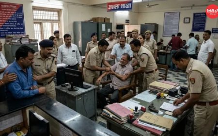 अमृतसर पुलिस कार्यालय में बड़ा हादसा, पिस्तौल की जांच के दौरान चली गोली कर्मचारी घायल