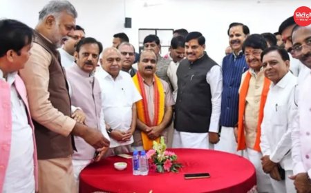भाजपा ने महेश केवट को राज्यसभा उम्मीदवार बनाकर जमीनी कार्यकर्ताओं को दिया बड़ा संदेश, नामांकन के दौरान दिखा शक्ति प्रदर्शन और संगठन की एकजुटता