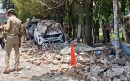 सहारनपुर में दर्दनाक सड़क हादसा तेज रफ्तार कार ने बाइक सवार परिवार को रौंदा, युवक समेत चार की मौत