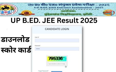 UP BEd JEE Result 2026 OUT: यूपी बीएड जेईई परीक्षा का परिणाम जारी, bujhansi.co.in पर ऐसे करें डाउनलोड, काउंसलिंग जल्द शुरू होने के संकेत