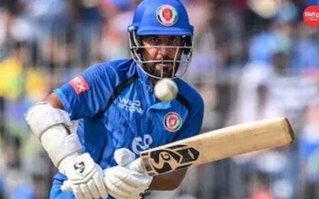 IND vs AFG 3rd ODI: शाहिदी के पहले वनडे शतक के दम पर अफगानिस्तान ने बनाए 219 रन, प्रसिद्ध कृष्णा ने झटके 5 विकेट