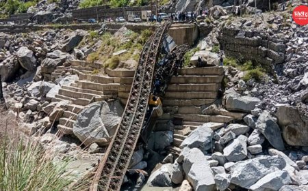 किन्नौर में बड़ा हादसा: सतलुज नदी में गिरा 190 फीट लंबा बैली ब्रिज, ओवरलोड डंपर सहित ढांचा धंसा; ड्राइवर बाल-बाल बचा