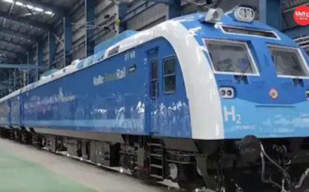 भारत की पहली हाइड्रोजन ट्रेन ने 120 किमी/घंटा की स्पीड ट्रायल सफलतापूर्वक पूरी की, रेलवे के ग्रीन ट्रांसपोर्ट मिशन को मिली बड़ी सफलता