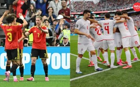 FIFA World Cup 2026: बेल्जियम ने न्यूजीलैंड को 5-1 से हराकर नॉकआउट में बनाई जगह, मिस्र ने ड्रॉ के साथ अगले दौर में किया प्रवेश; ईरान की उम्मीदें बरकरार