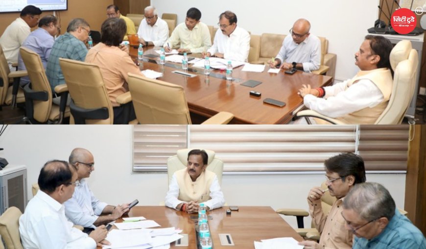 स्वास्थ्य अधोसंरचना विकास कार्य समय-सीमा में गुणवत्ता के साथ पूरे किए जाएँ: उप मुख्यमंत्री राजेन्द्र शुक्ला