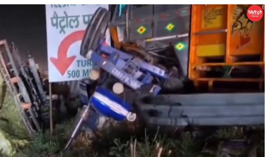 करनाल भीषण सड़क हादसा, दिल्ली-मनाली वोल्वो बस ट्रक से टकराई, कई वाहन भिड़े, दर्जनों घायल