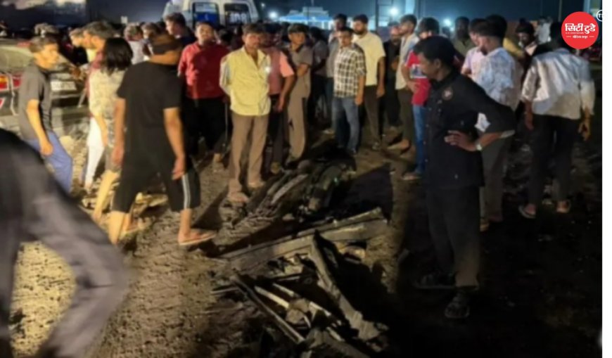 गुजरात के मोरबी में भीषण सड़क हादसा तेज रफ्तार डंपर से टकराई कार, एक ही गांव के 5 युवकों की दर्दनाक मौत