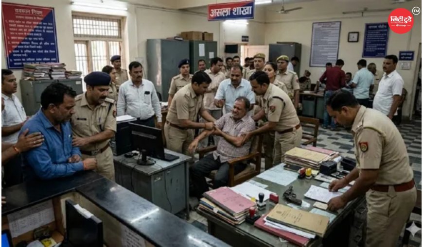 अमृतसर पुलिस कार्यालय में बड़ा हादसा, पिस्तौल की जांच के दौरान चली गोली कर्मचारी घायल
