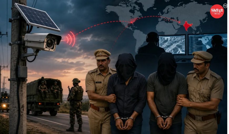 बठिंडा में जासूसी नेटवर्क का भंडाफोड़! सोलर कैमरे से सेना की गतिविधियां रिकॉर्ड कर विदेश भेजी जा रही थी जानकारी