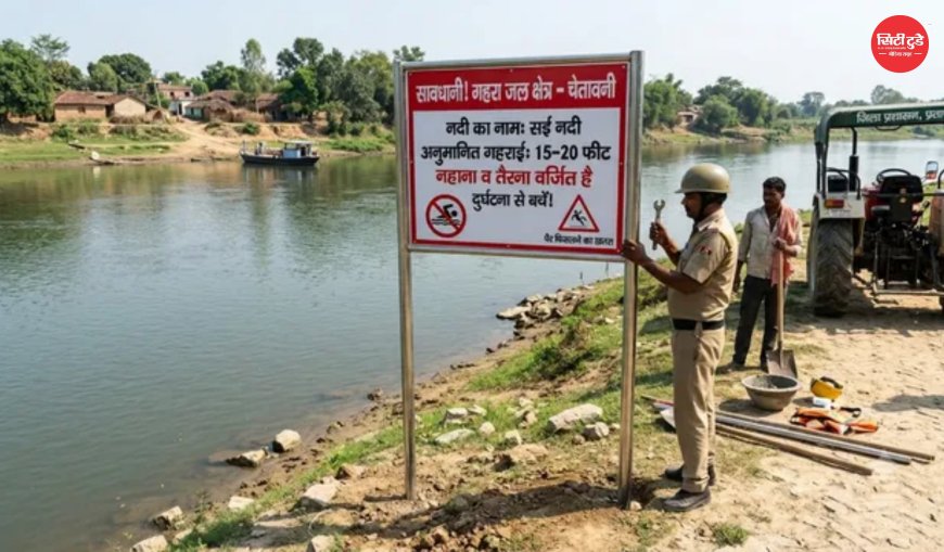 प्रतापगढ़ में जल हादसों पर लगाम की तैयारी: नदियों, तालाबों और झीलों पर लगेंगे चेतावनी बोर्ड, चार दिन बाद शुरू होगा अभियान